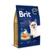 Корм сухий Brit Premium Cat by Nature Adult Salmon для дорослих котів з лососем 8 кг - зображення 1