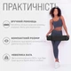 Коврик для йоги и фитнеса (йога мат ТПЕ) EasyFit TPE+TC 183х61см 6мм толщиной двухслойный черный с фиолетовым - изображение 2
