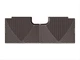 Автомобильные коврики в салон Weathertech на Ford F-150 Ext Cab 15-21 2-й ряд какао Форд Ф-150 WT0034809 - изображение 1