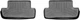 Автомобильные коврики в салон Weathertech на Audi TT розд 08-15 2-й ряд черные Ауди ТТ WT0034230 - изображение 1