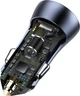 Зарядний пристрій Baseus Golden Contactor Pro USB-A/USB-A Dark Gray (CCJD-A0G) - изображение 4