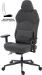 Геймерское игровое кресло с регулированной глубиной сидения GamePro GC760DG Dark Grey Fabric - изображение 1