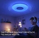 Люстра светодиодная потолочная RGB с динамиком, Bluetooth колонкой, светильник музыкальный VALESO LY581-500 WH для большой гостиной и зала 60W+5W RGB Белый - изображение 4