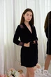 Халат жіночий велюровий з довгими рукавами Felisiya Lingerie Оливковий 73-ол М (2000009294019) - зображення 3