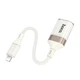 Адаптер переходник Hoco UA39, Lightning to USB 2.0, apricot - изображение 4
