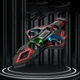 Игрушечный самолет-меч на радиоуправлении с LED-подсветкой радиоуправляемый трюковой дрон-истребитель (BL040) - изображение 3