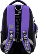 Рюкзак жіночий Kite Education teens 2587M Kuromi Фіолетовий 42x29x17см міський підлітковий 17 л Ортопедична спинка (HK26-2587M-1) - зображення 6