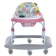 Детские ходунки EL CAMINO Ju-ME 1215 SIMPLY Pink, восемь силиконовых колес, музыкальная панель, стопор, регулировка высоты, Розовый - изображение 2