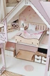 Кукольный домик из дерева Dream Cottage, 2 этажа, с мебелью, комплектация Премиум - изображение 2