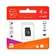 Карта памяти microSDHC T&G (UHS-1) 4GBSD class 10 (без адаптера) (050y) - изображение 1