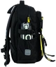 Рюкзак школьный Kite 1022M DC Comics для мальчика Черный 39x28x12.5см 13 л легкий Ортопедический 1-4 класс Ergo Kids (DC26-1022M) - изображение 6