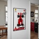 Арт Тримач Рамка 50x30 см. на Стіну для Конструктора LEGO Icons Ferrari F2004 та Michael Schumacher (11375) / Міхаель Шумахер з додатковим кріпленням для міні-фігурки / White Design - зображення 3