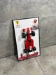 Арт Тримач Рамка 50x30 см. на Стіну для Конструктора LEGO Icons Ferrari F2004 та Michael Schumacher (11375) / Міхаель Шумахер з додатковим кріпленням для міні-фігурки / White Design - зображення 7