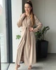 Женский велюровый халат макси Капучино Maybel 2XL/3XL 222 (4048_3) - изображение 1