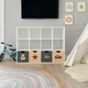Стеллаж для игрушек и книг на 12 ячеек Gap ST12 Gold-Grey - изображение 2