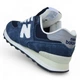 Мужские кроссовки повседневные NB 574 Classic Blue White 44 (28,0 см) Синий - изображение 5