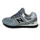 Мужские кроссовки повседневные NB 574 Classic Grey Black 44 (28,0 см) Серый - изображение 1