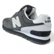 Женские кроссовки повседневные NB 574 Classic Grey White 37 (23,5 см) Серый - изображение 6