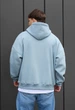Худі Staff light blue oversize fleece S - изображение 2