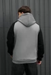 Худі Staff gray & black oversize fleece S - изображение 2