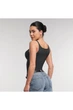 Коригуючий боді на тонких бретелях з трусиками-стрінгами, чорний German Volf MT250073-BK1 Чорний S 1073183 - зображення 7