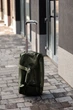 Сумка дорожня на колесах Wings Unlimeted 1106, мала (S) 55x31x30 см, 48 л оливкова - зображення 2