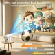 STARATLAS Проектор 1080P Full HD, 650 ANSI, Android 13, WiFi 5G, Bluetooth, підтримка 4K, Auto Keystone, Zoom 50% | Домашній Smart - зображення 3