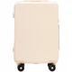Дорожный полипропиленовый чемодан WINGS BNT01 малая (S) на 4 колесах 55x37x22,5 см, 38 л, кремовая - изображение 2