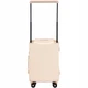 Дорожный полипропиленовый чемодан WINGS BNT01 малая (S) на 4 колесах 55x37x22,5 см, 38 л, кремовая - изображение 4