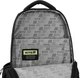 Рюкзак мужской Kite 2578L Черный 46x30x18см городской молодежный 18 л уплотненная анатомическая спинка (K26-2578L) - изображение 12