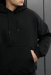 Худі Staff black oversize fleece XS - изображение 3