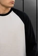 Лонгслів Staff su reglan light gray & black XL - изображение 3