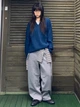 Пуловер женский Uniqlo 689283897 M Синий (1159855299) - изображение 3