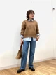 Пуловер женский Uniqlo 29213404 L Коричневый (1159854976) - изображение 3