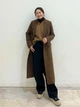 Пуловер женский Uniqlo 29213404 L Коричневый (1159854976) - изображение 5