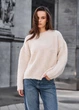 В'язаний жіночий свитер Staff gi milk oversize ML - зображення 1