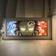 3D LED аниме светильник-ночник с эффектом объема Танджиро Камадо Tanjiro Kamado — Рассекающий демонов клинок | Demon Slayer, Декор - изображение 1