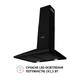 Вытяжка купольная PERFELLI K 6210 BL 700 LED - изображение 3