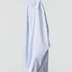 Рубашка женская Uniqlo 397832975 M Голубая (1159855178) - изображение 6