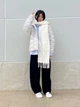 Рубашка женская Uniqlo 397832975 M Голубая (1159855178) - изображение 8