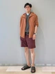 Ветровка мужская Uniqlo 701768583 M Коричневая (1159860393) - изображение 3