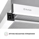 Вытяжка телескопическая PERFELLI TL 602 WH LED - изображение 5