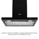Витяжка декоративна Т-подібна WEILOR MIST WTX 68 BLACK - зображення 4