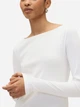 Лонгслив длинный женский GAP 611577880 XL Белый (1159855220) - изображение 4