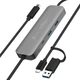 USB-хаб J5create Wormhole Switch Grey (JCH462-N) ( 13037 ) - зображення 1