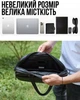 Портфель из натуральной кожи 39х29х10, мужской сумка дипломат для бизнеса, черный - изображение 6