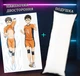 Дакимакура 150х50 см Юу Нишинойя Волейбол Haikyuu!! Ю Нишиноя Подушка с наволочкой двусторонняя (0166484) - изображение 2