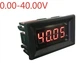 Вольтметр D-SUN DC 0-40 В два знаки після коми (червоні цифри) - зображення 2