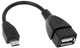 OTG кабель USB AF-micro USB 0,1m - изображение 1