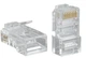 RJ45 коннектор RJ-45 CAT5 разьем 10шт - изображение 1